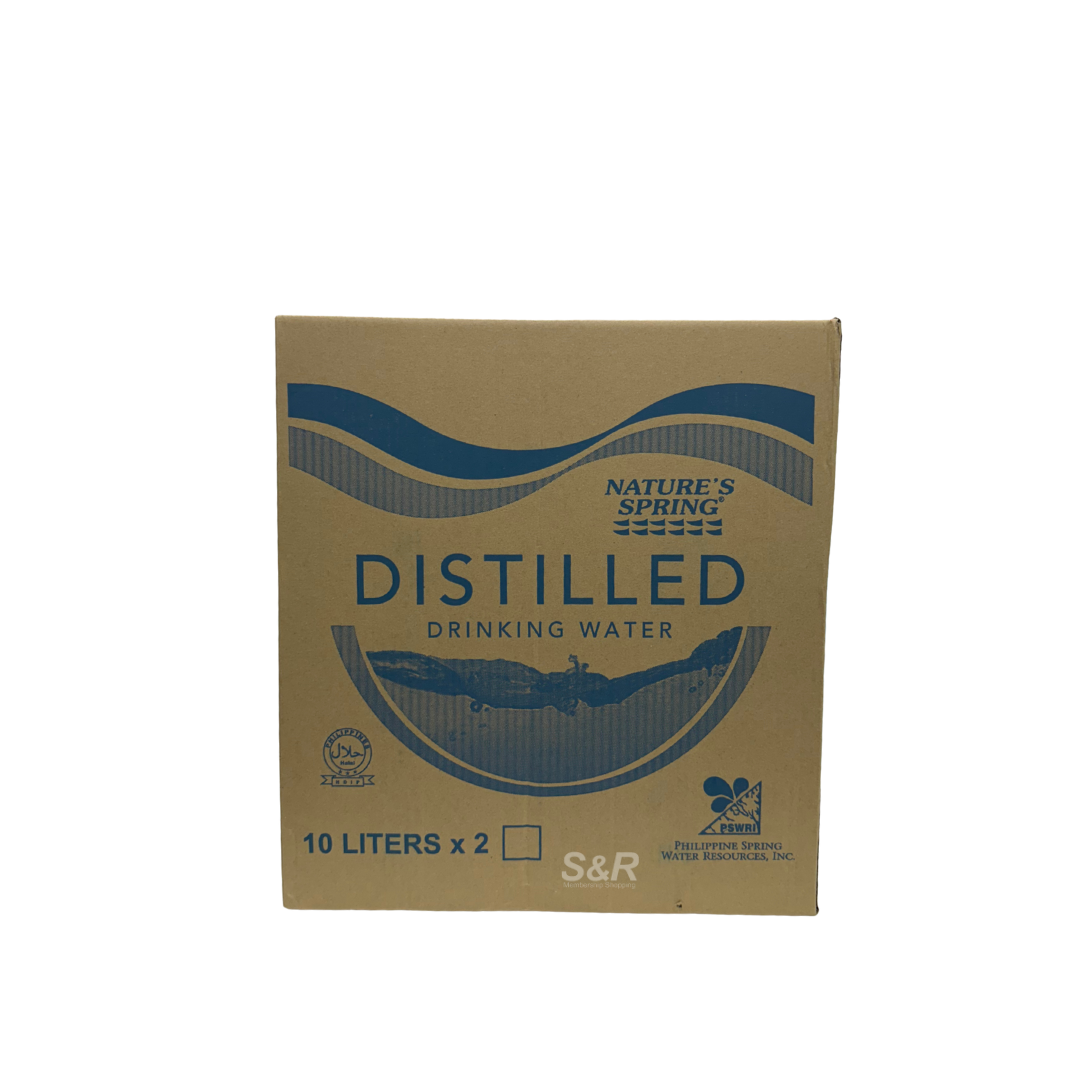 Nature Spring Distilled 2x10L